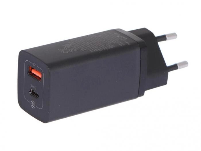 Зарядное устройство Baseus GaN2 Lite Quick ChargerC+U 65W EU Black CCGAN2L-B01 от компании 2255 by - онлайн гипермаркет - фото 1