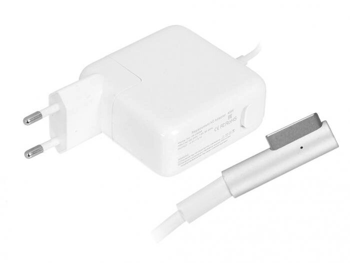 Зарядное устройство блок питания для APPLE MacBook 14.5V 3.1A 45W MagSafe L-Shape Replacement зарядка от компании 2255 by - онлайн гипермаркет - фото 1