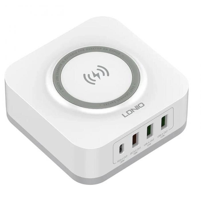 Зарядное устройство Ldnio AW004 White LD C3468 от компании 2255 by - онлайн гипермаркет - фото 1