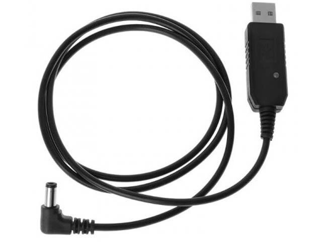 Зарядное устройство USB кабель - зарядное устройство для раций Baofeng и Kenwood с индикатором 15548 от компании 2255 by - онлайн гипермаркет - фото 1