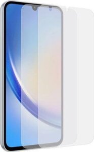 Защитная пленка для экрана Samsung для Samsung Galaxy A34 прозрачная, 2 шт, с аппликатором для разглаживания,