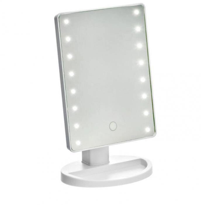 Зеркало гримерное макияжное косметическое BRADEX KZ 1266 настольное с LED подсветкой от компании 2255 by - онлайн гипермаркет - фото 1