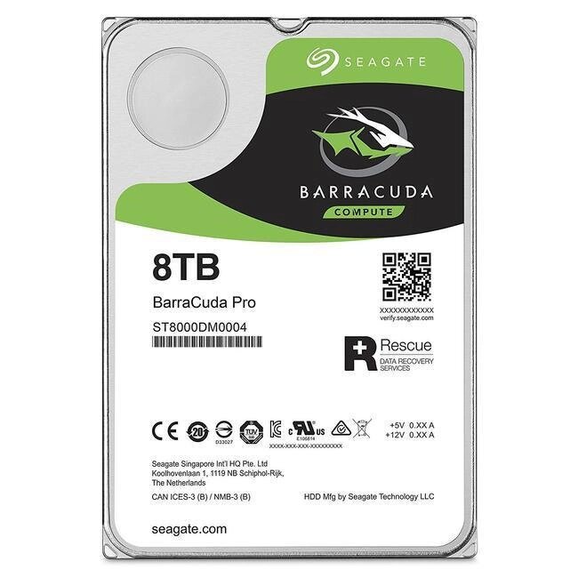 Жесткий диск Seagate BarraCuda 8Tb ST8000DM004 от компании 2255 by - онлайн гипермаркет - фото 1