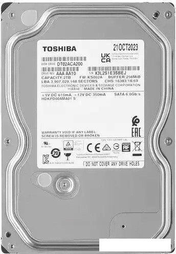 Жесткий диск Toshiba DT02ACA200 2TB от компании 2255 by - онлайн гипермаркет - фото 1