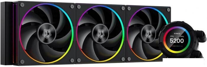 Жидкостное охлаждение для процессора ID-Cooling SL360 от компании 2255 by - онлайн гипермаркет - фото 1