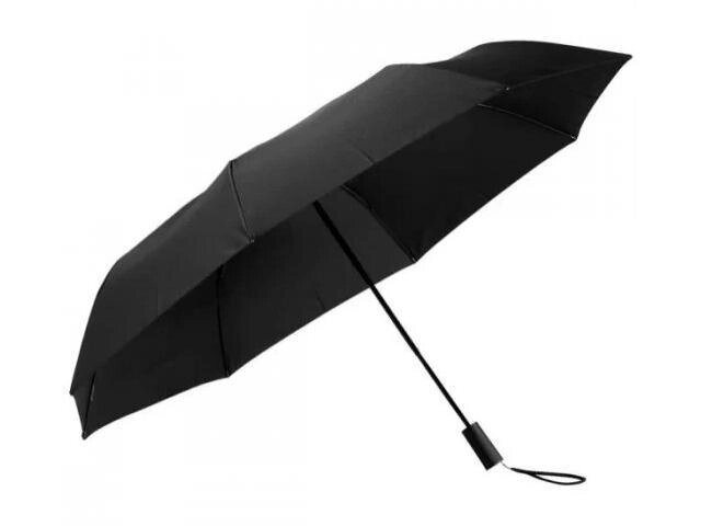 Зонт складной Xiaomi 90 Points Large And Convenient Umbrella черный однотонный мужской зонтик от дождя от компании 2255 by - онлайн гипермаркет - фото 1