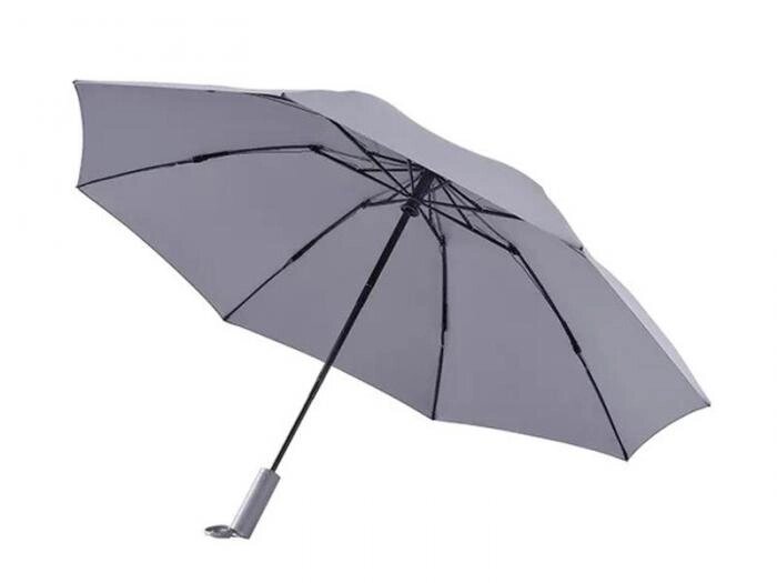 Зонт Xiaomi Ninetygo Folding Reverse Umbrella with LED Light Grey от компании 2255 by - онлайн гипермаркет - фото 1