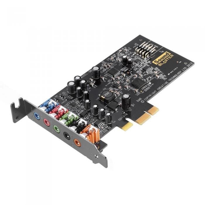 Звуковая карта Creative Sound Blaster Audigy FX PCI-eX  int. Retail 70SB157000000 от компании 2255 by - онлайн гипермаркет - фото 1