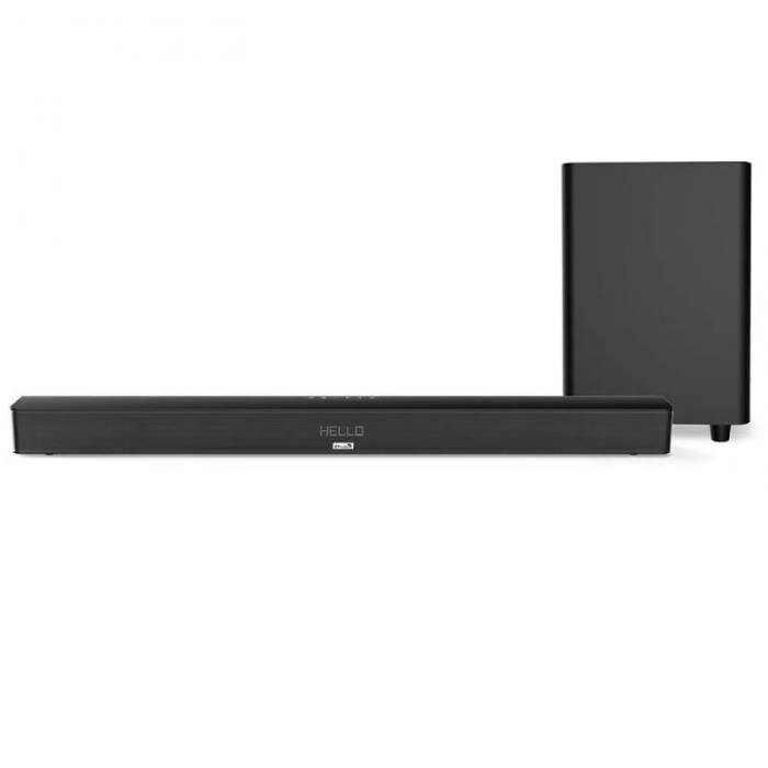 Звуковая панель саундбар с сабвуфером для телевизора Eltronic Sound Slick 2 30-07 черный от компании 2255 by - онлайн гипермаркет - фото 1