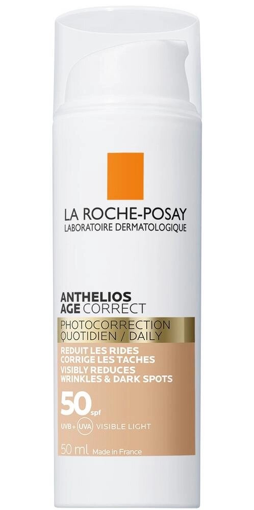 Антивозрастной СС крем для лица La Roche-Posay Ля Рош Anthelios SPF 50 / PPD 19, 50 мл от компании Скажи здоровью ДА! - фото 1