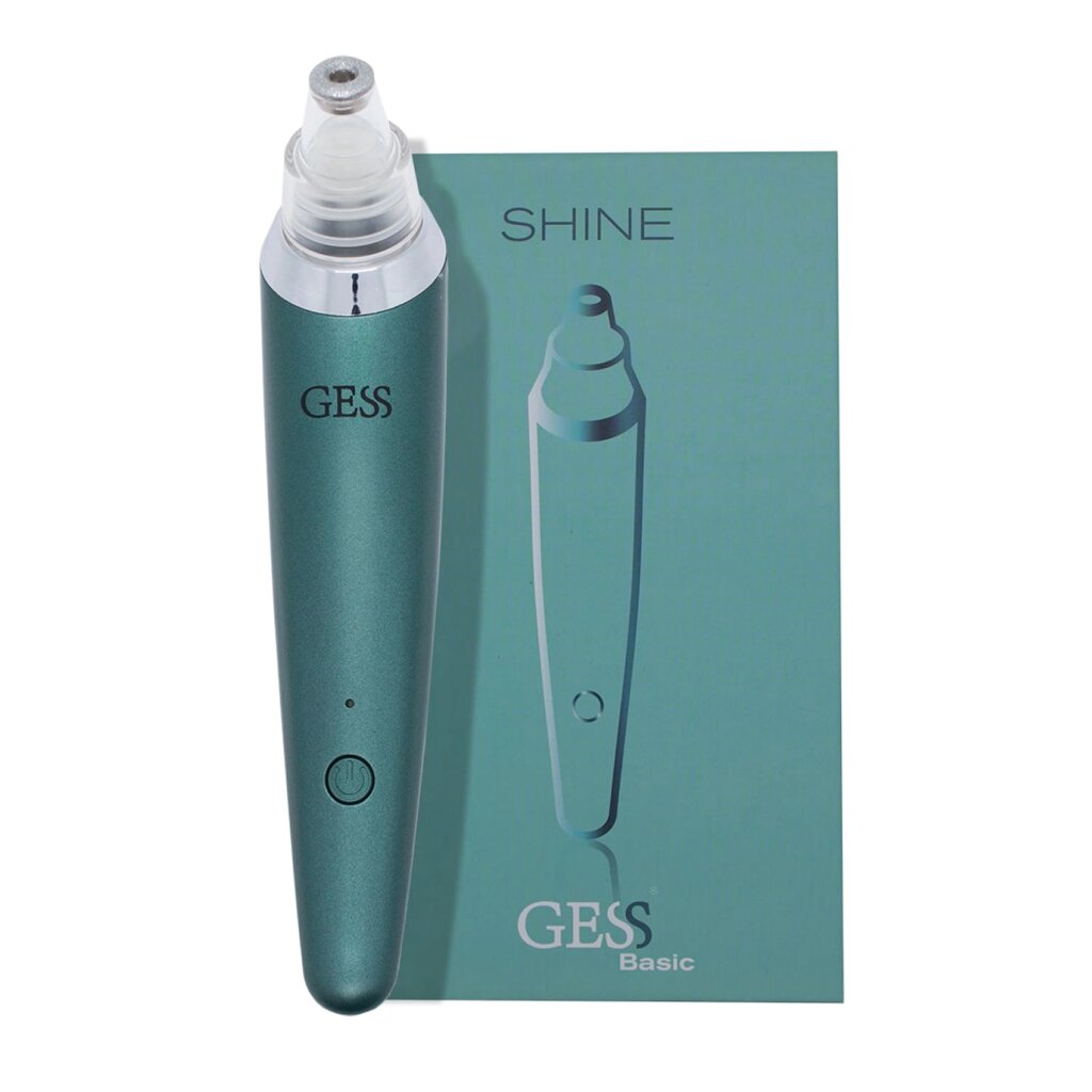 Аппарат для вакуумной чистки и шлифовки Gess-630 Shine, зеленый от компании Скажи здоровью ДА! - фото 1