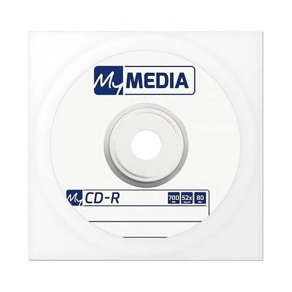 Диск CD-R MyMedia 700 Mb 52х, в конверте от компании Скажи здоровью ДА! - фото 1
