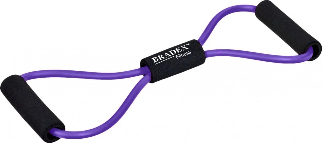 Эспандер Bradex SF 0723 Восьмерка, фиолетовый от компании Скажи здоровью ДА! - фото 1