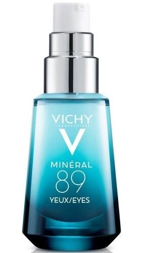 Гель-сыворотка Vichy Виши Mineral 89 восстанавливающий и укрепляющий уход для кожи вокруг глаз, 15 мл от компании Скажи здоровью ДА! - фото 1