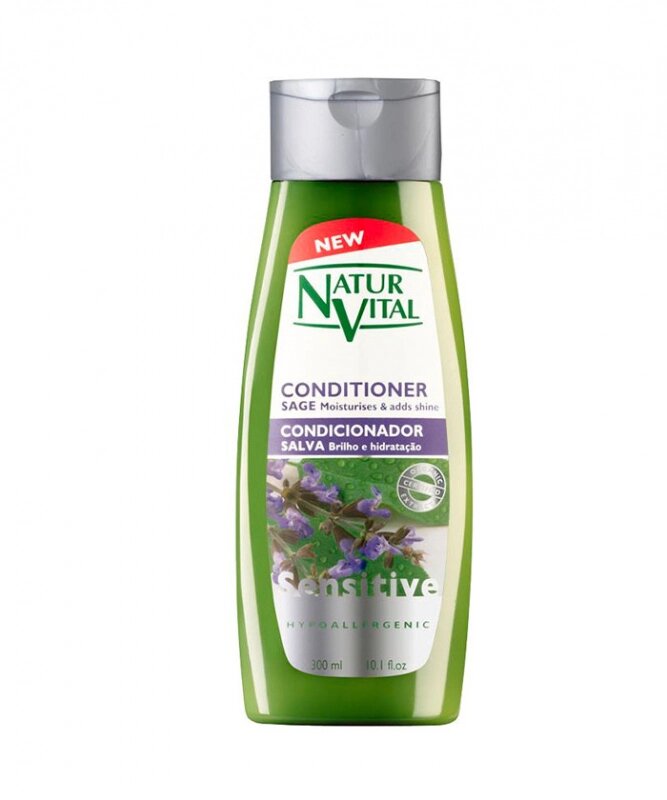 Кондиционер для волос Natur Vital "Conditioner Sage Sensitive Шалфей", 300 мл от компании Скажи здоровью ДА! - фото 1