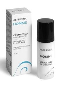 Крем для мужчин Aspersina Homme Crema Viso регенерирующий, восстанавливающий c муцином улитки, 50 мл