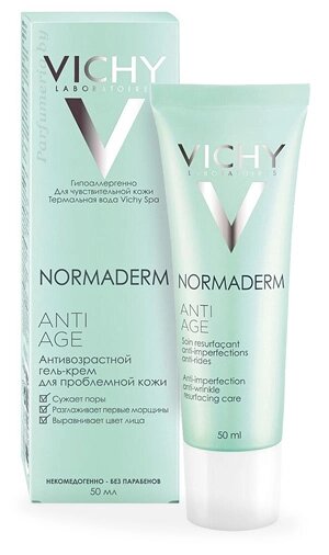 Крем-гель антивозрастной для проблемной кожи Vichy Виши Normaderm Anti-Age, 50 мл от компании Скажи здоровью ДА! - фото 1
