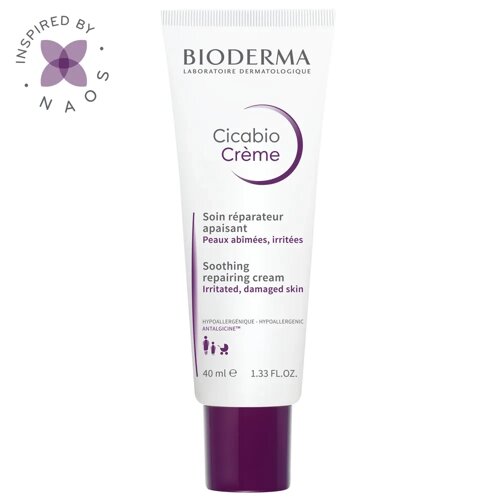 Крем восстанавливающий Bioderma "Cicabio Soothing Reparing Cream", 40 мл