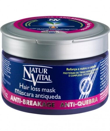 Маска против выпадения и ломкости волос Natur Vital "Hair Loss Mask Anti-Breakage", 300 мл от компании Скажи здоровью ДА! - фото 1