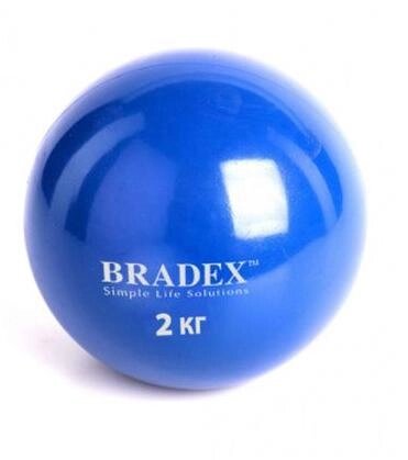 Медбол Bradex SF 0257, 14 см от компании Скажи здоровью ДА! - фото 1
