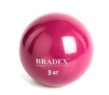 Медбол Bradex SF 0258, 16 см от компании Скажи здоровью ДА! - фото 1