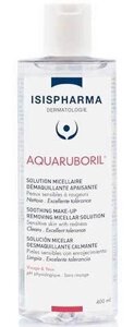 Мицеллярная вода для снятия макияжа ISISPHARMA/Исисфарма Aquaruboril для чувствительной и склонной к покраснению кожи,