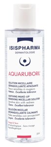 Мицеллярная вода для снятия макияжа ISISPHARMA/Исисфарма Aquaruboril для чувствительной и склонной к покраснению кожи,