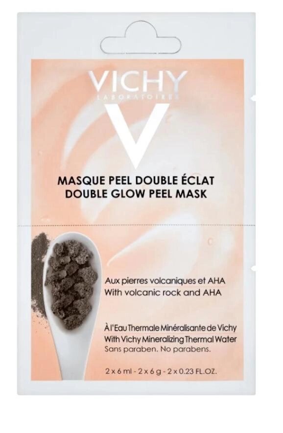Минеральная маска для лица Vichy Виши Purete Thermale Двойное сияние, 2  6 мл от компании Скажи здоровью ДА! - фото 1