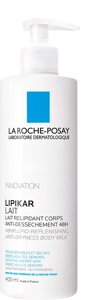 Молочко для лица и тела La Roche-Posay Ля Рош Lipikar для сухой и очень сухой кожи младенцев, детей и взрослых, 400 мл