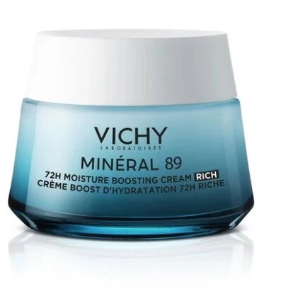 Насыщенный крем Vichy Виши Mineral 89 Увлажнение 72 часа для сухой и очень сухой кожи, 50 мл