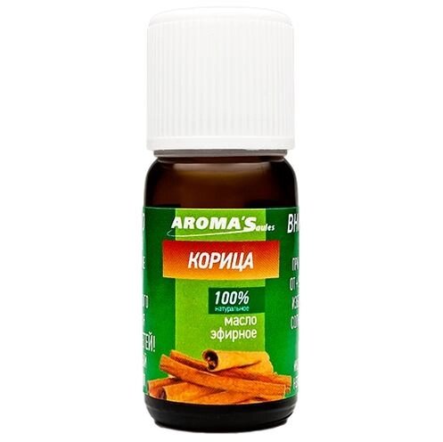 Натуральное эфирное масло Aroma’Saules "Корица", 10 мл от компании Скажи здоровью ДА! - фото 1