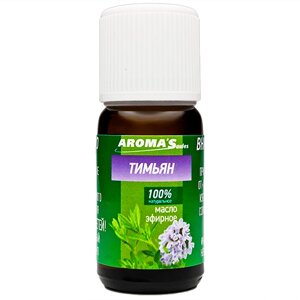 Натуральное эфирное масло Aroma’Saules "Тимьян", 10 мл