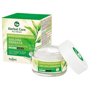 Нормализующий крем Farmona Herbal Care "Зеленый чай на день и ночь", 50 мл