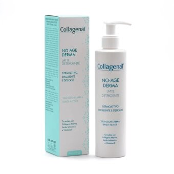 Очищающее молочко для снятия макияжа CollagenaT No-Age Derma Cleansing Milk с морским коллагеном, гиалуроновой кислотой
