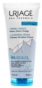 Очищающий пенящийся крем Uriage Урьяж Cleansing Cream, 200 мл