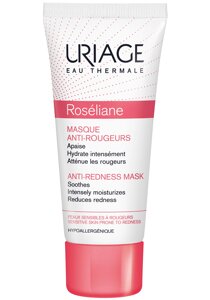 Маска для лица против покраснений Uriage Урьяж Roseliane "Masque Anti-Rougeurs", 40 мл
