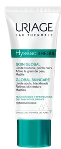 Крем для лица Uriage Урьяж "Hyseac 3-Regul Soin Global" для жирной и комбинированной кожи, 40 мл