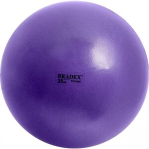 Мяч для фитнеса, йоги и пилатеса Bradex SF 0823 "Фитбол-25" фиолетовый, 25 см
