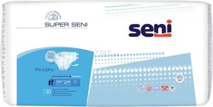Подгузники для взрослых Super Seni Large, 30 шт