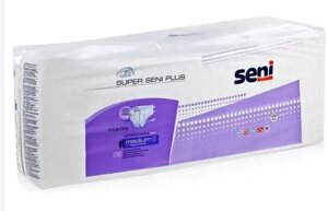Подгузники для взрослых Super Seni Plus Medium, 30 шт