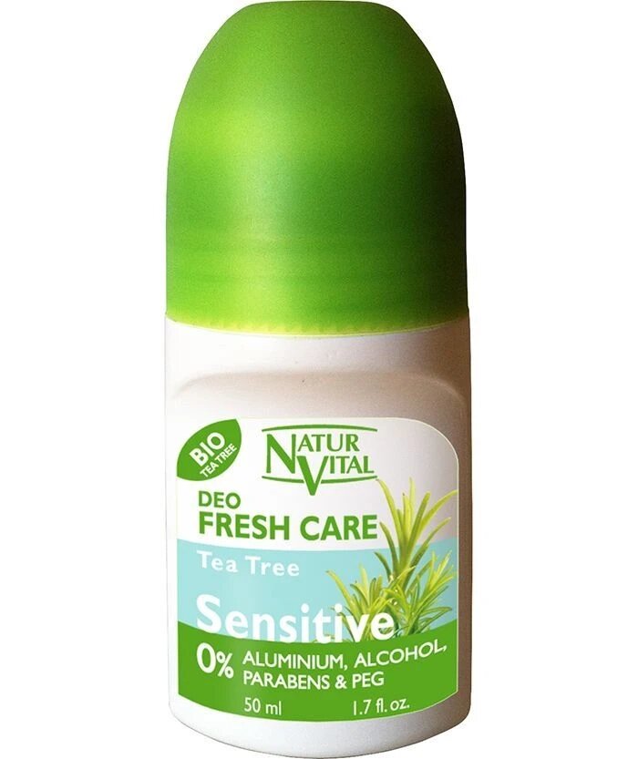 Роликовый дезодорант Natur Vital для чувствительной кожи с шалфеем, 50 мл от компании Скажи здоровью ДА! - фото 1