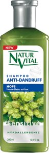 Шампунь для волос против перхоти Natur Vital "Hair Shampoo Hops Anti-dandruff Хмель", 300 мл