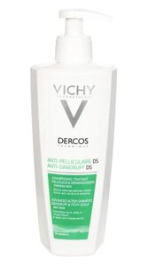 Шампунь-уход Vichy Виши Dercos против перхоти для сухой кожи головы, 390 мл