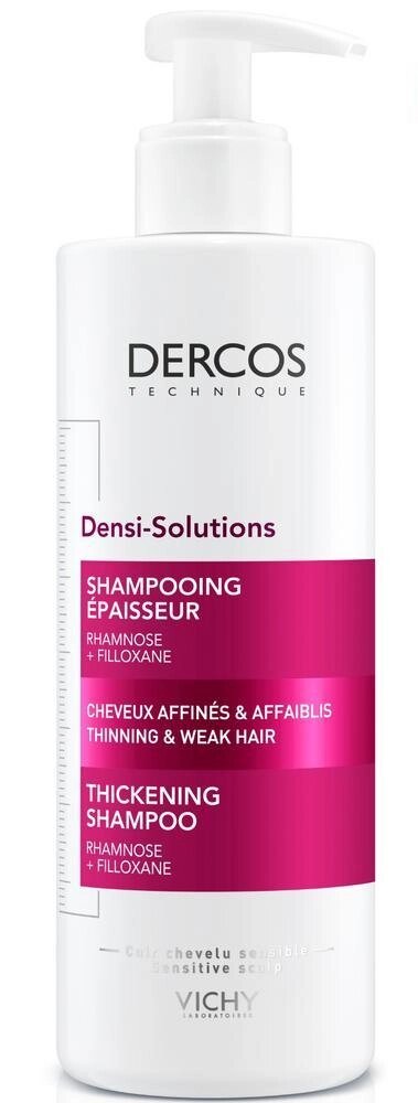 Шампунь Vichy Виши Dercos Densi-Solutions для восстановления густоты и объема тонких ослабленных волос, 400 мл от компании Скажи здоровью ДА! - фото 1
