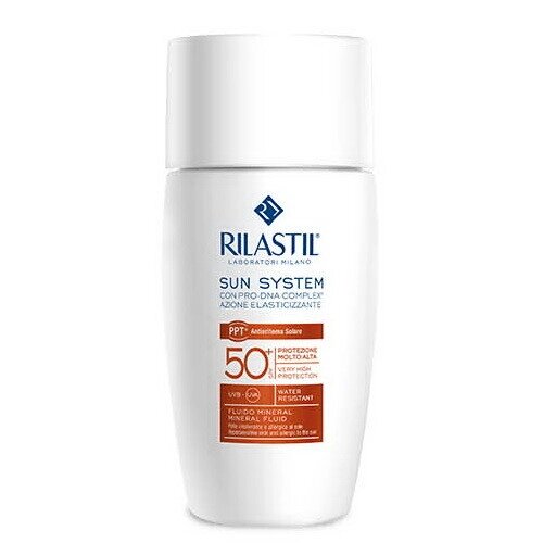 Солнцезащитный флюид Rilastil Allergy для чувствительной и реактивной кожи SPF 50+, 50 мл от компании Скажи здоровью ДА! - фото 1