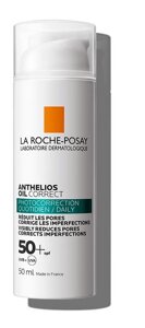Солнцезащитный крем для жирной, проблемной, склонной к акне коже лица La Roche-Posay Ля Рош Anthelios SPF 50+PPD 27,