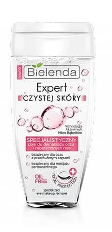Специальное средство для снятия макияжа Bielenda Clean Skin Expert с глаз и искусственных ресниц, 150 мл от компании Скажи здоровью ДА! - фото 1