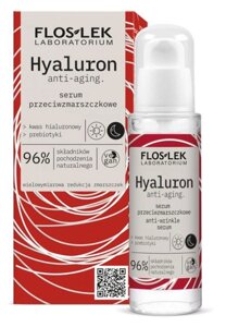 Сыворотка для лица против морщин Floslek Laboratorium Hyaluron Anti-Aging Anti-Wrinkle Serum, 30 мл