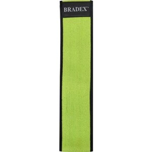 Текстильная фитнес резинка Bradex SF 0750 размер M нагрузка 11-16 кг, салатовая