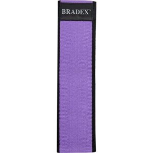 Текстильная фитнес резинка Bradex SF 0751 размер S нагрузка 5-10 кг, фиолетовая